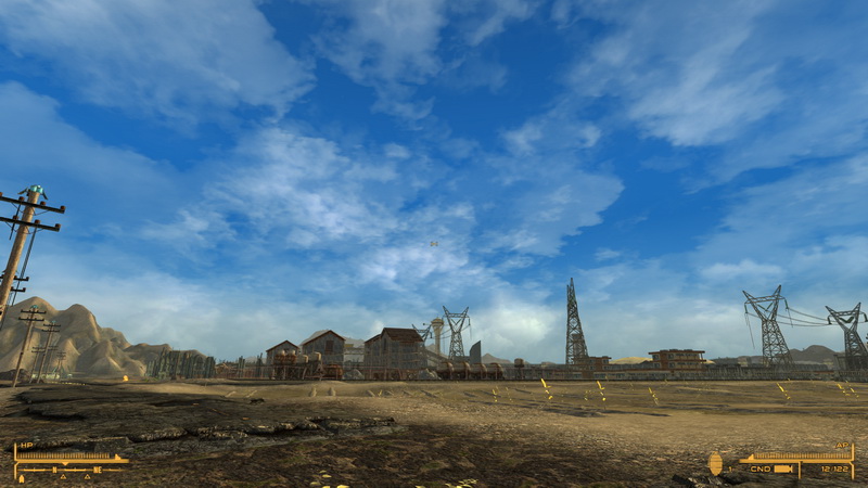 fallout new vegas nevada skies